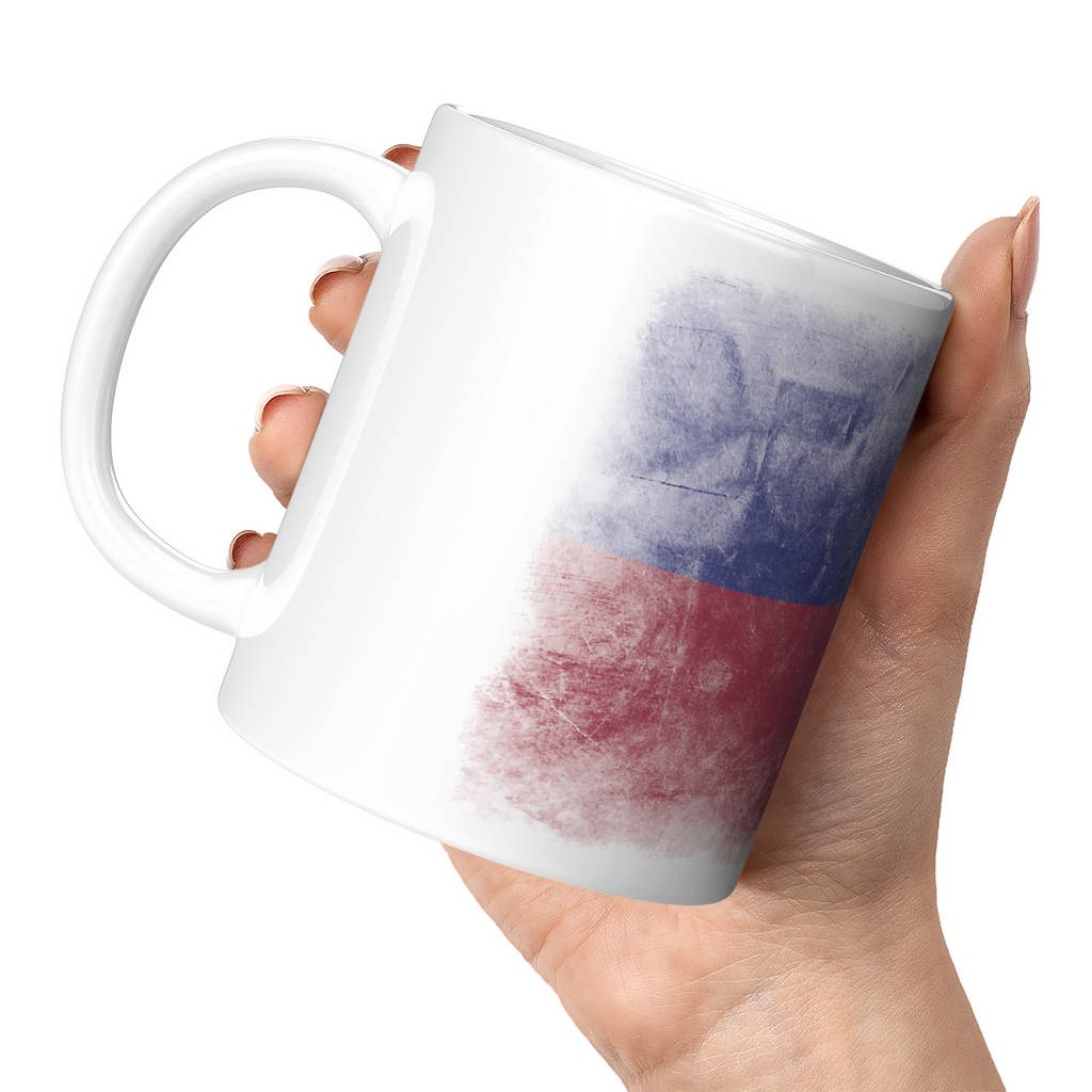 HAITI FADED FLAG 11oz NOVELTY MUG Mugs
