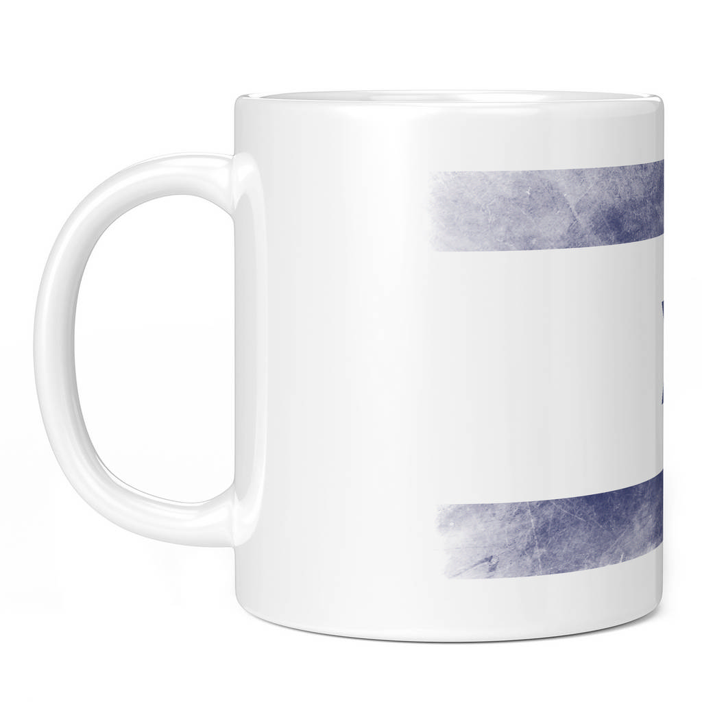 ISRAEL FADED FLAG 11oz NOVELTY MUG Mugs