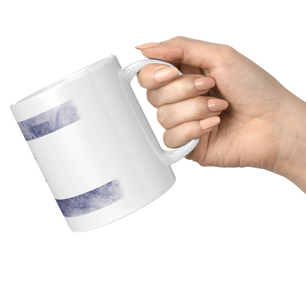 ISRAEL FADED FLAG 11oz NOVELTY MUG Mugs