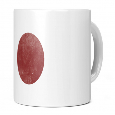 JAPAN FADED FLAG 11OZ NOVELTY MUG