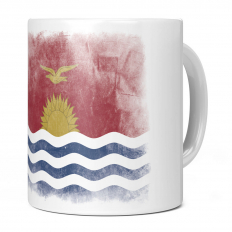 KIRIBATI FADED FLAG 11OZ NOVELTY MUG