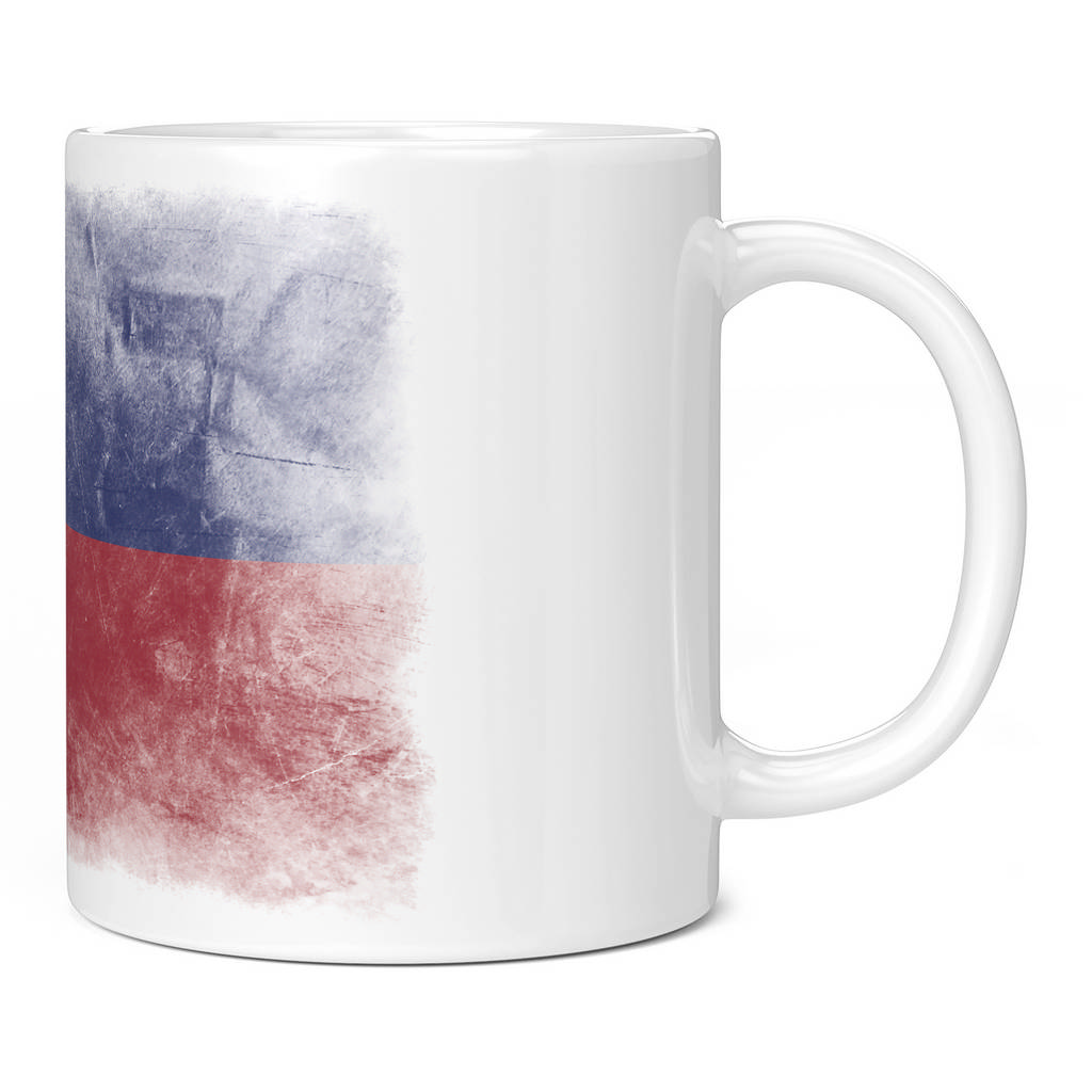 LIECHTENSTEIN FADED FLAG 11oz NOVELTY MUG Mugs
