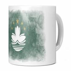 MACAU FADED FLAG 11OZ NOVELTY MUG