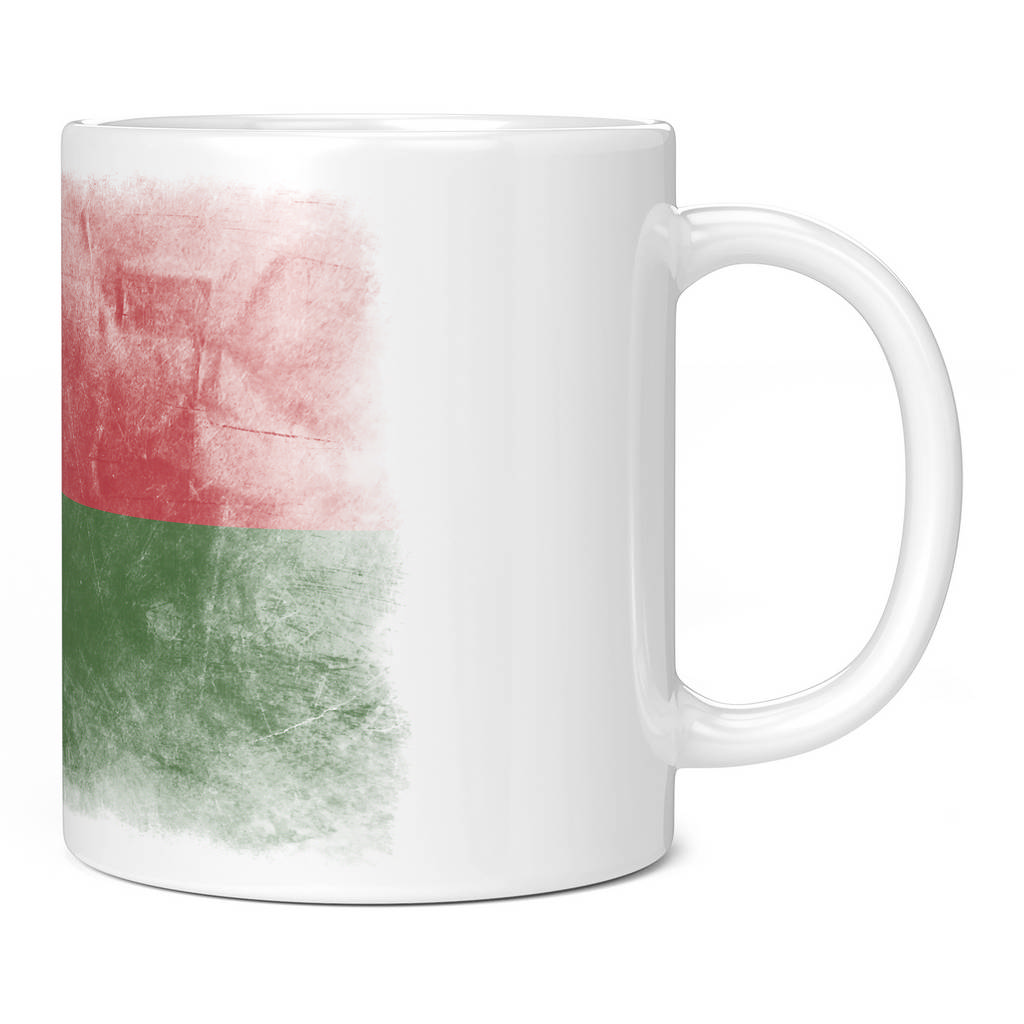 MADAGASCAR FADED FLAG 11oz NOVELTY MUG Mugs