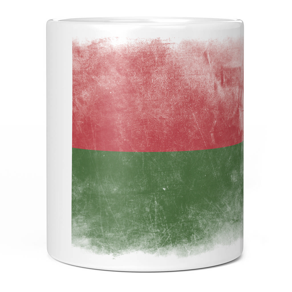 MADAGASCAR FADED FLAG 11oz NOVELTY MUG Mugs