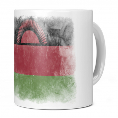 MALAWI FADED FLAG 11OZ NOVELTY MUG