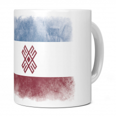 MARI EL FADED FLAG 11OZ NOVELTY MUG