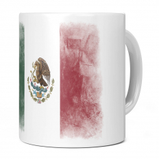 MEXICO FADED FLAG 11OZ NOVELTY MUG