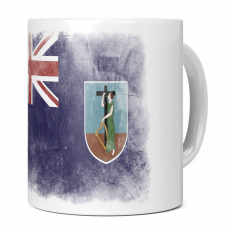 MONTSERRAT FADED FLAG 11OZ NOVELTY MUG