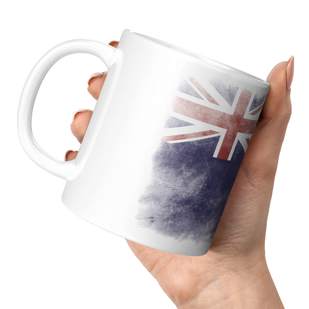 MONTSERRAT FADED FLAG 11oz NOVELTY MUG Mugs