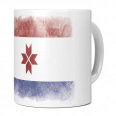 MORDOVIA FADED FLAG 11OZ NOVELTY MUG