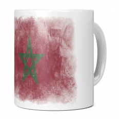MOROCCO FADED FLAG 11OZ NOVELTY MUG