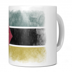 MOZAMBIQUE FADED FLAG 11OZ NOVELTY MUG