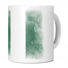 NIGERIA FADED FLAG 11OZ NOVELTY MUG