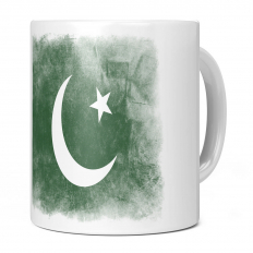 PAKISTAN FADED FLAG 11OZ NOVELTY MUG