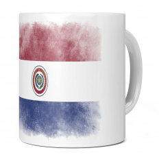 PARAGUAY FADED FLAG 11OZ NOVELTY MUG