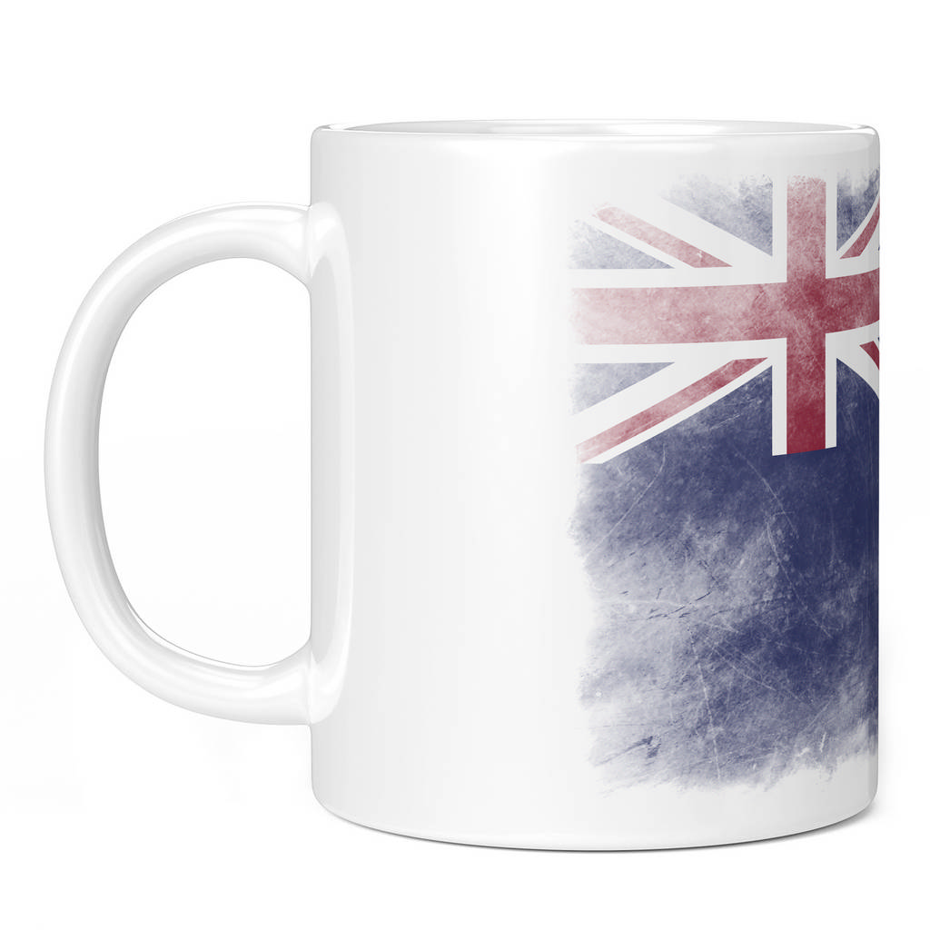 PITCAIRN ISLANDS FADED FLAG 11oz NOVELTY MUG Mugs