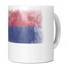 REPUBLIKA SRPSKA FADED FLAG 11OZ NOVELTY MUG