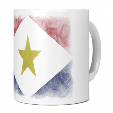 SABA FADED FLAG 11OZ NOVELTY MUG