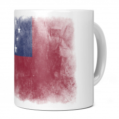 SAMOA FADED FLAG 11OZ NOVELTY MUG