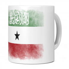 SOMALILAND FADED FLAG 11OZ NOVELTY MUG