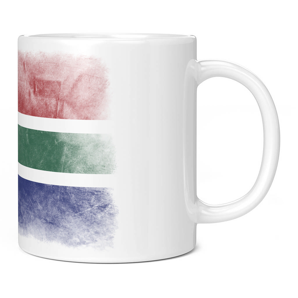 SOUTH AFRICA FADED FLAG 11oz NOVELTY MUG Mugs