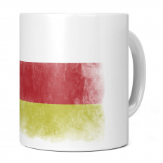 SOUTH OSSETIA FADED FLAG 11OZ NOVELTY MUG