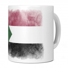 SUDAN FADED FLAG 11OZ NOVELTY MUG