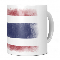 THAILAND FADED FLAG 11OZ NOVELTY MUG
