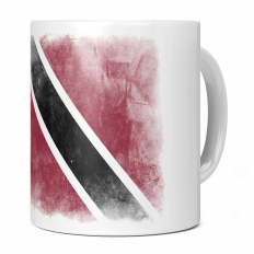 TRINIDAD AND TOBAGO FADED FLAG 11OZ NOVELTY MUG