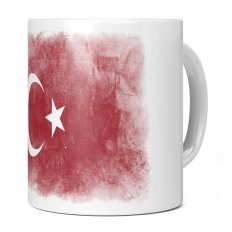 TURKEY FADED FLAG 11OZ NOVELTY MUG
