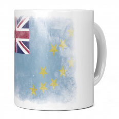TUVALU FADED FLAG 11OZ NOVELTY MUG