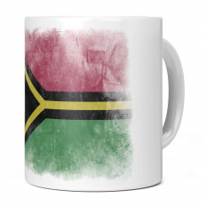 VANUATU FADED FLAG 11OZ NOVELTY MUG