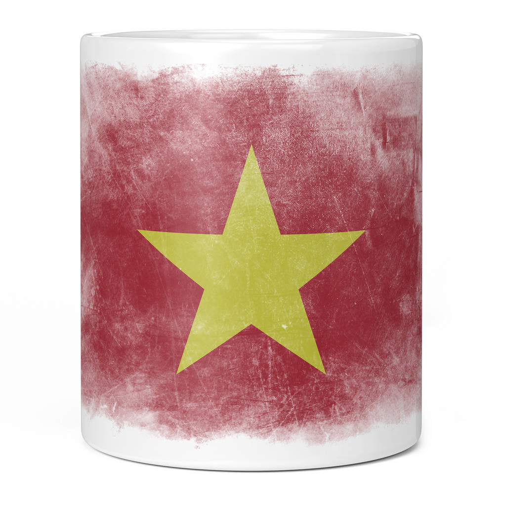 VIETNAM FADED FLAG 11oz NOVELTY MUG Mugs