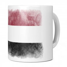 YEMEN FADED FLAG 11OZ NOVELTY MUG