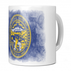 NEVADA STATE FADED FLAG 11OZ NOVELTY MUG