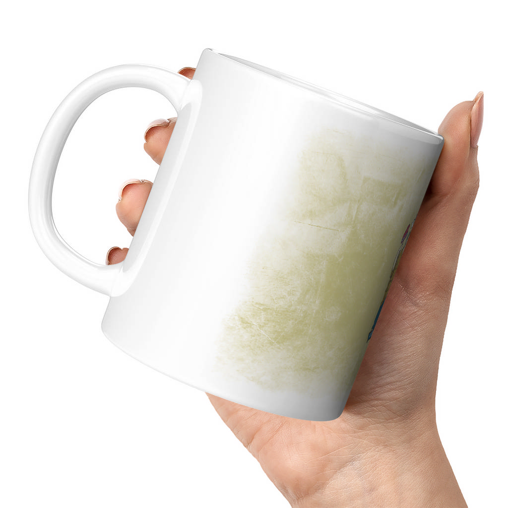 NEW JERSEY STATE FADED FLAG 11oz NOVELTY MUG Mugs