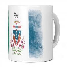 YUKON FADED FLAG 11OZ NOVELTY MUG