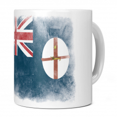 NEW SOUTH WALES FADED FLAG 11OZ NOVELTY MUG