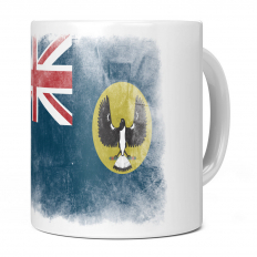 SOUTH AUSTRALIA FADED FLAG 11OZ NOVELTY MUG