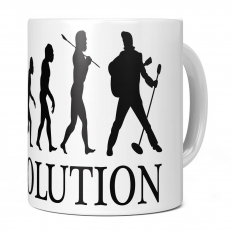ROCK N ROLL IMPERSONATOR EVOLUTION 11OZ NOVELTY MUG