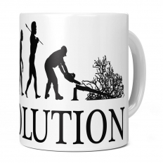 TREE SURGEON EVOLUTION 11OZ NOVELTY MUG