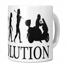 SCOOTER EVOLUTION 11OZ NOVELTY MUG