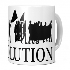 PROTEST MARCH EVOLUTION 11OZ NOVELTY MUG