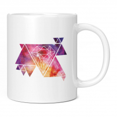 GALAXIES AND DIAMONDS 11OZ NOVELTY MUG