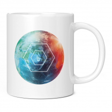 BEAUTIFUL EARTH FASHION PRINT 11OZ NOVELTY MUG