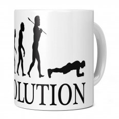 THE PLANK (MALE) EVOLUTION 11OZ NOVELTY MUG