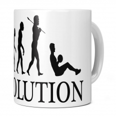 SIT UP (MALE) EVOLUTION 11OZ NOVELTY MUG