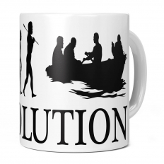 ROWING BOAT EVOLUTION 11OZ NOVELTY MUG
