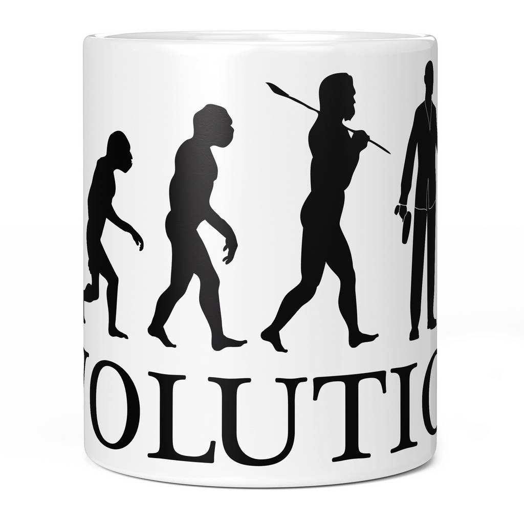 HAIRDRESSER EVOLUTION 11oz NOVELTY MUG Mugs